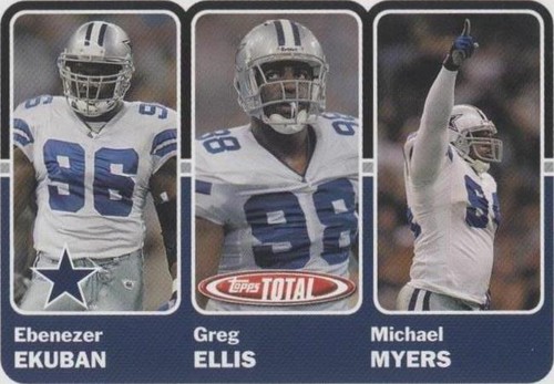 2003 Topps Total Ebenezer Ekuban Greg Ellis Michael Myers #339