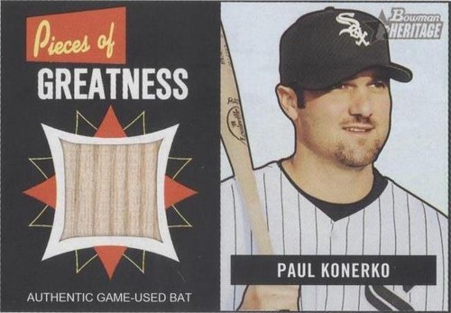 2005 Bowman Heritage - Paul Konerko #PG-PK