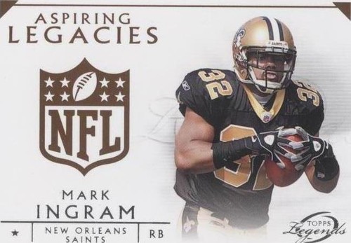 2011 Topps Gridiron Legends Mark Ingram #AL-MI