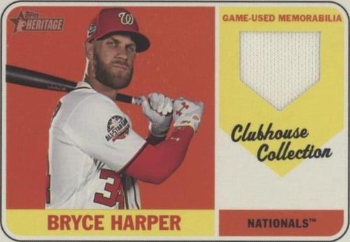 2018 Topps Heritage High Number - Bryce Harper #CCR-BH