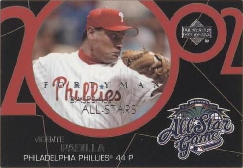 2003 Upper Deck 40 Man - Vicente Padilla #806