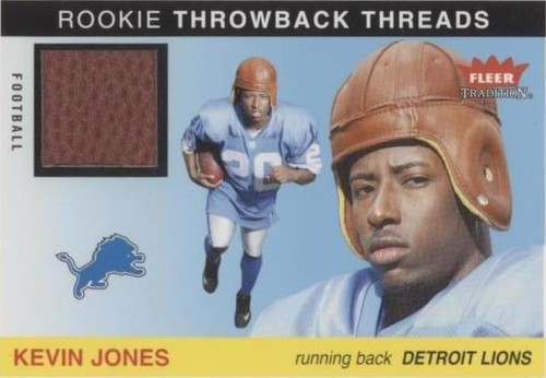2004 Fleer Tradition Kevin Jones #TT-KJ