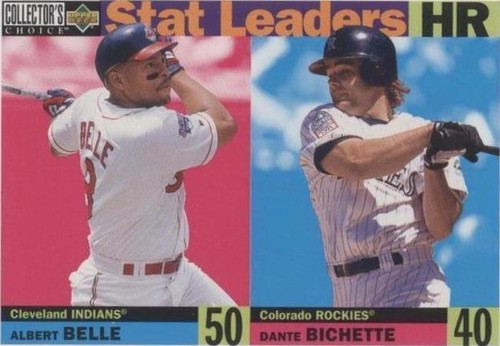 1996 Upper Deck Collector's Choice - Albert Belle Dante Bichette #3