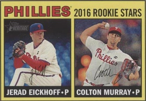 2016 Topps Heritage - Colton Murray Jerad Eickhoff #173
