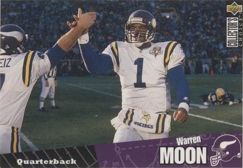 1996 Upper Deck Collector's Choice Warren Moon #244