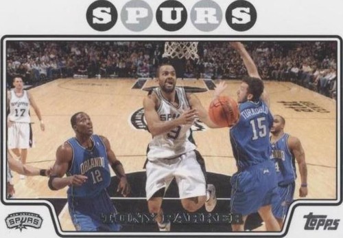 2008-09 Topps - Tony Parker #9