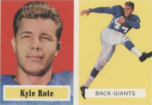 1994 Topps Archives 1957 Series Kyle Rote #59
