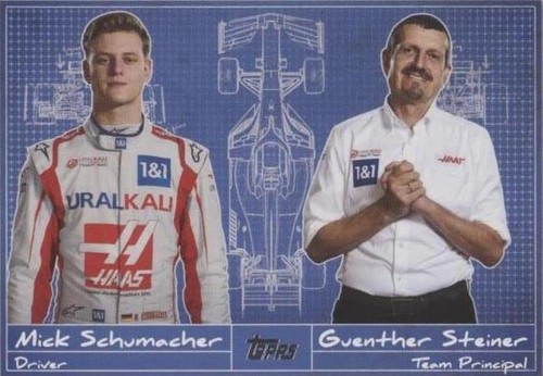 2021 Topps Formula 1 - Günther Steiner Mick Schumacher #D-19