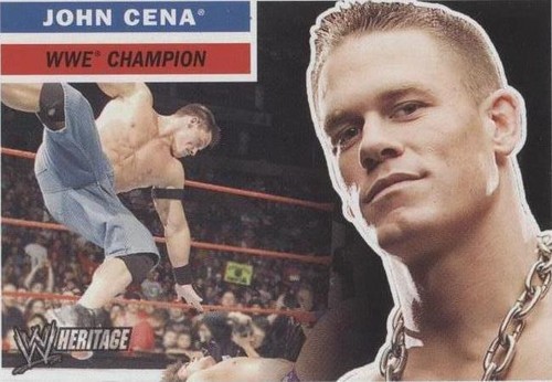 2005 Topps Heritage WWE - John Cena #1