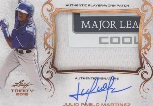 2018 Leaf Trinity - Julio Pablo Martinez #PA-JPM