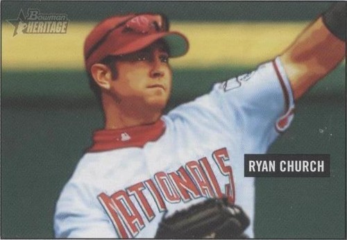 2005 Bowman Heritage - Ryan Church #97