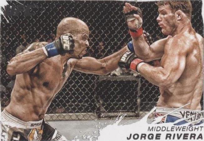 2011 Topps UFC Moment of Truth - Jorge Rivera #214