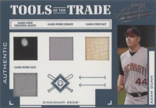 2004 Playoff Absolute Memorabilia - Adam Dunn #TT-2