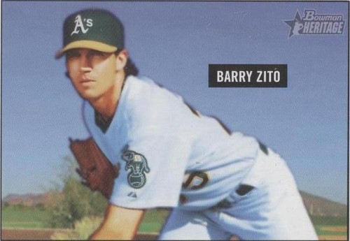 2005 Bowman Heritage - Barry Zito #57