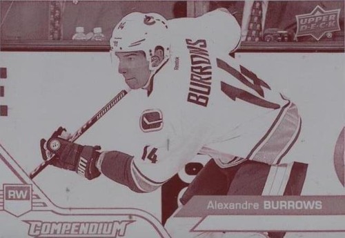 2016-17 Upper Deck Compendium - Alexandre Burrows #256