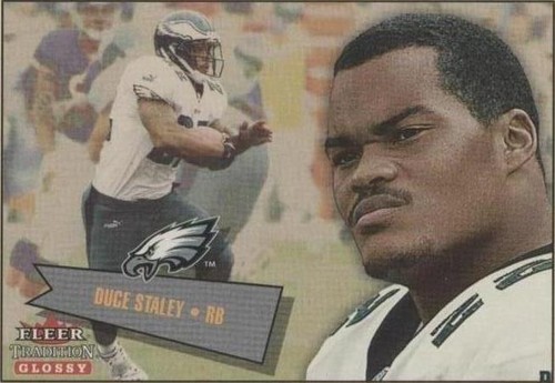 2001 Fleer Tradition Glossy Duce Staley #208