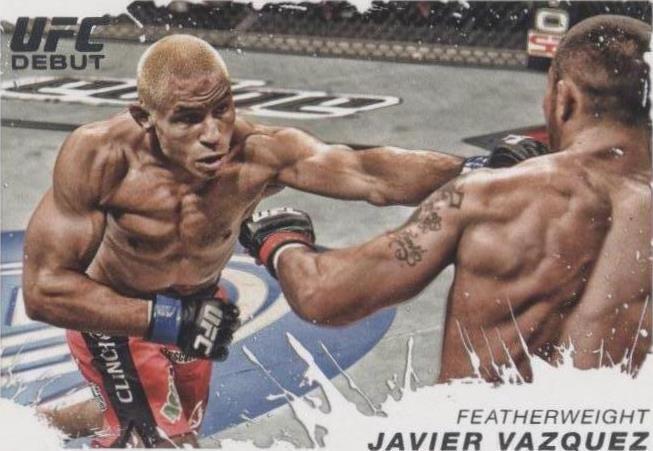 2011 Topps UFC Moment of Truth - Javier Vazquez #123