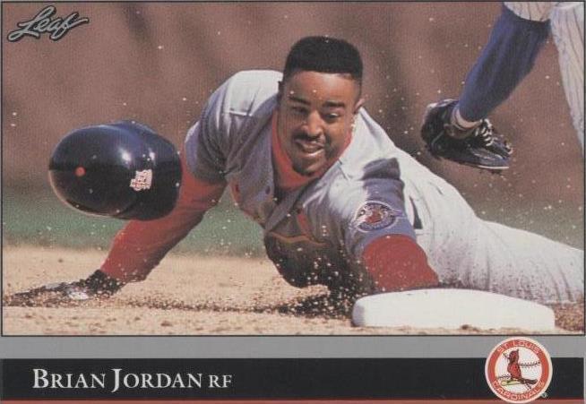Hoja 1992 - Brian Jordan #337