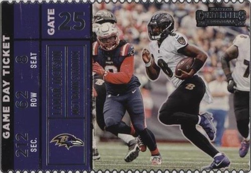 2022 Panini Contenders Lamar Jackson #GDT-LJA