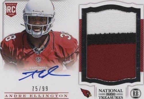 2013 Panini National Treasures Andre Ellington #202