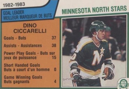 1983-84 O-Pee-Chee - Dino Ciccarelli #164
