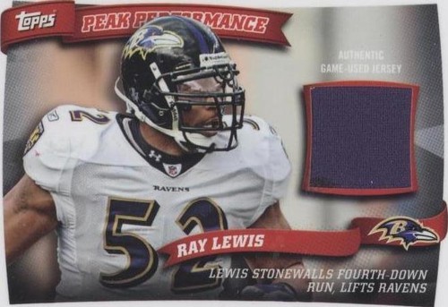 2010 Topps Ray Lewis #PPR-RL