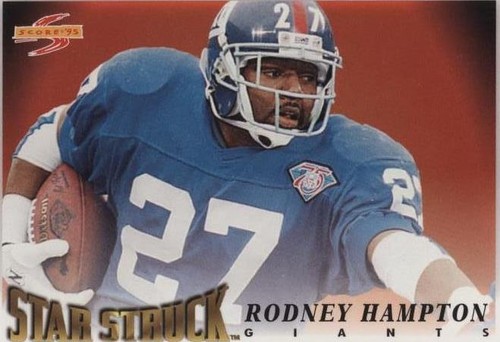 1995 Score Rodney Hampton #225