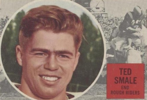 1960 Topps CFL Ted Smale #66