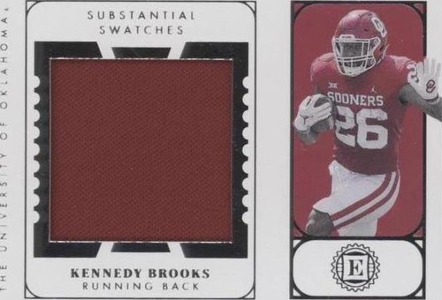 2022 Panini Chronicles Draft Picks Kennedy Brooks #EN-KBR