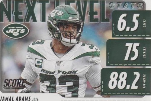 2020 Score Jamal Adams #NLS-JA