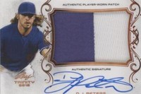 2018 Leaf Trinity - D.J. Peters #PA-DJP