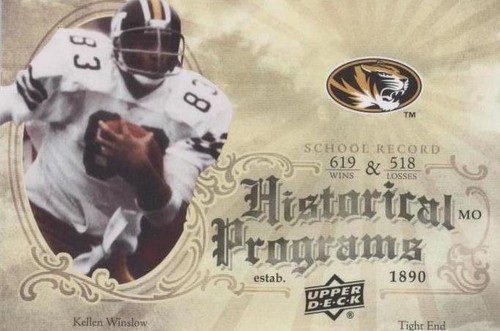 2011 Upper Deck Kellen Winslow #HP-12