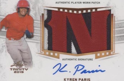 2019 Leaf Trinity - Kyren Paris #PA-KP1