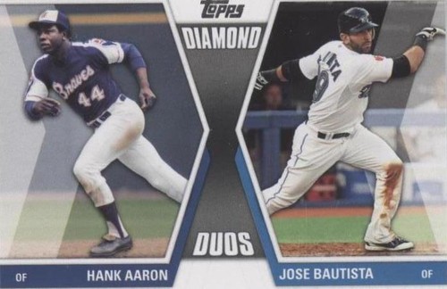 2011 Topps Update Series - Hank Aaron Jose Bautista #DD-20