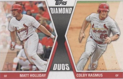 2011 Topps Update Series - Colby Rasmus Matt Holliday #DD-12