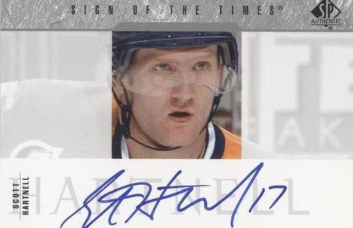 2003-04 SP Authentic - Scott Hartnell #SOT-SH