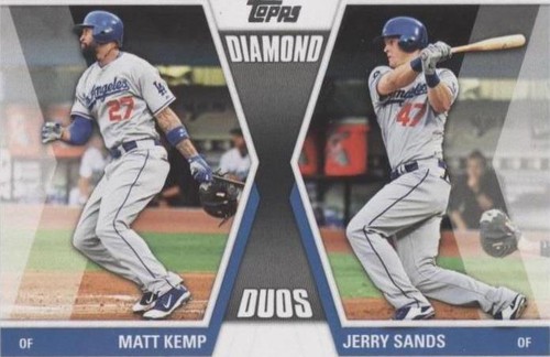 2011 Topps Update Series - Jerry Sands Matt Kemp #DD-29