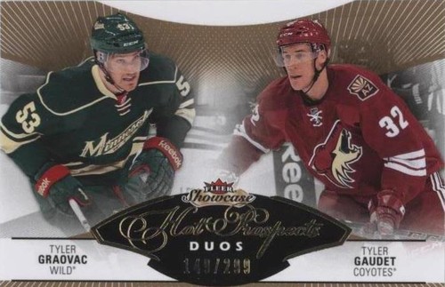 2014-15 Fleer Showcase - Tyler Gaudet Tyler Graovac #116