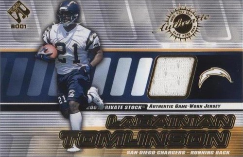 2001 Pacific Private Stock LaDainian Tomlinson #126