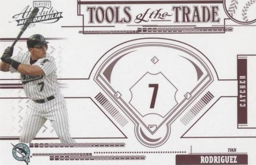 2005 Playoff Absolute Memorabilia - Ivan Rodriguez #TT-7