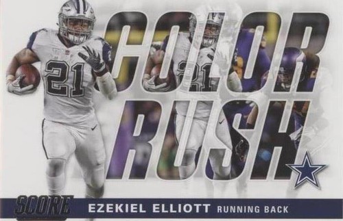 2017 Score Ezekiel Elliott #13