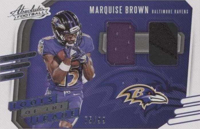 2020 Panini Absolute Marquise Brown #TTD-5