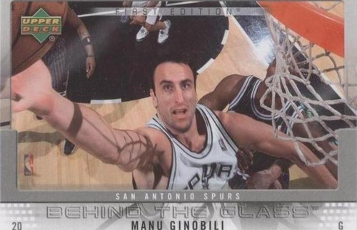 2007-08 Upper Deck First Edition - Manu Ginobili #BG-MG