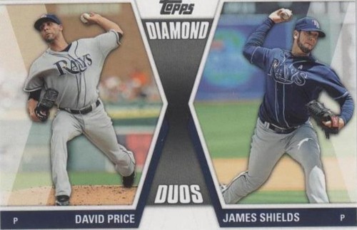 2011 Topps Update Series - David Price James Shields #DD-21