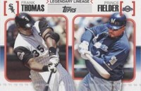 2010 Topps - Frank Thomas Prince Fielder #LL20