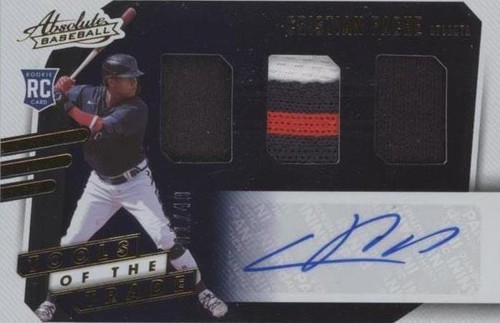 2021 Panini Absolute - Cristian Pache #TT3S-CP