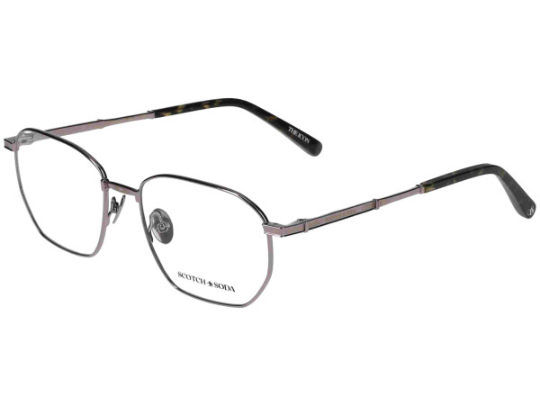 Lunettes homme Scotch Soda 502030 910 métal géométrique argent