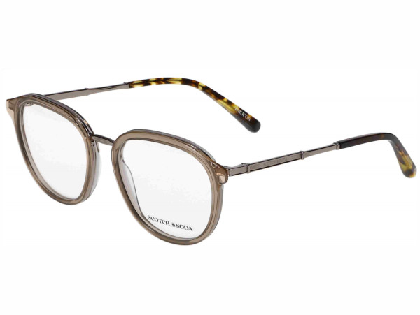 Scotch  Soda 504031 171 Herren Brille Kunststoff Quadratisch Grau