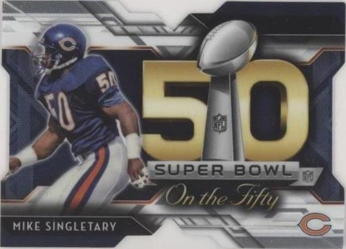 2015 Topps Chrome Mini Mike Singletary #SBDC-MS