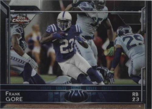 2015 Topps Chrome Mini Frank Gore #53